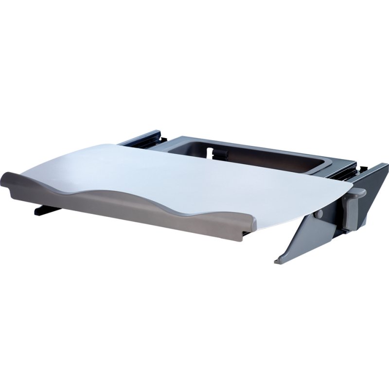 Fellowes document holder Easy Glide, black/grey, 2-in-1, adjustable angle, 562×342×116 mm