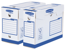Fellowes archiefbox Heavy Duty, blauw, DIN A4/A4+, 20 stuks