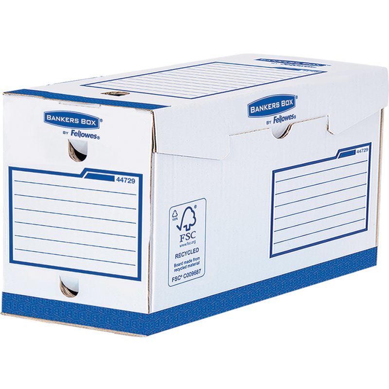 Fellowes boîtes d'archivage Heavy Duty A4+, bleu, carton recyclé, 20 pièces