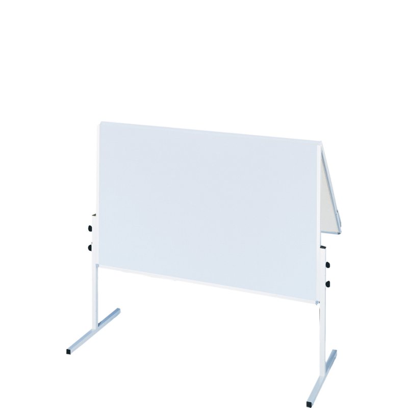 FRANKEN table de modération U-Act!, pliable, surface en carton blanc, 1200×1500 mm