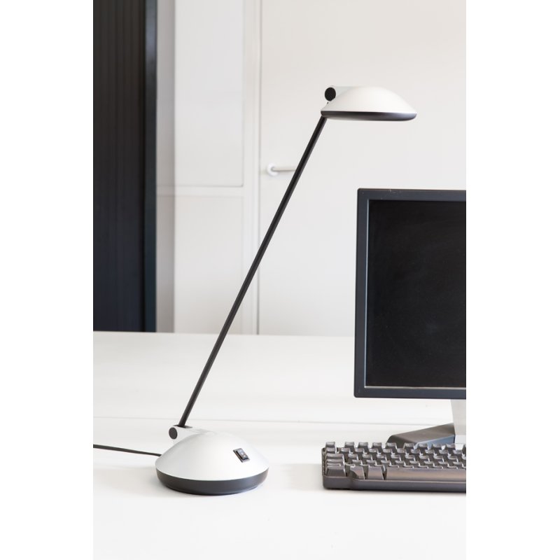 UNiLUX Lampe LED de bureau JOKER 2.0, gris, dimmable, 6W