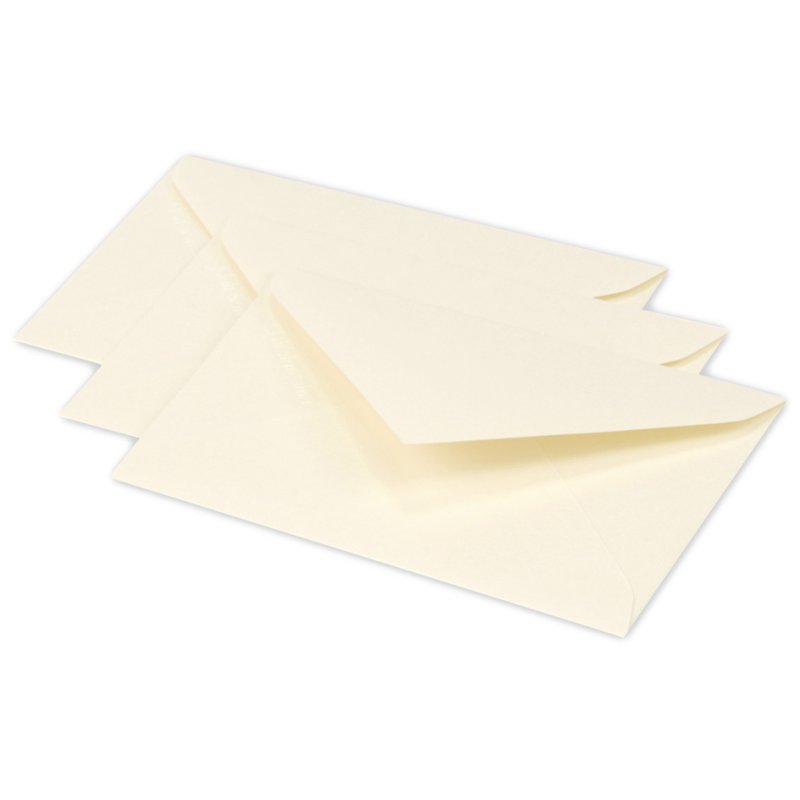 Pollen by Clairefontaine mini enveloppes, clementine, 75×100 mm, 20 pièces