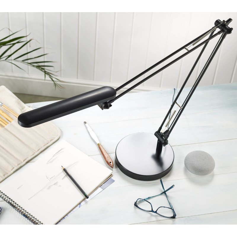 UNiLUX LED bureaulamp MAMBO, grijs, 6,8W, 665 lumen