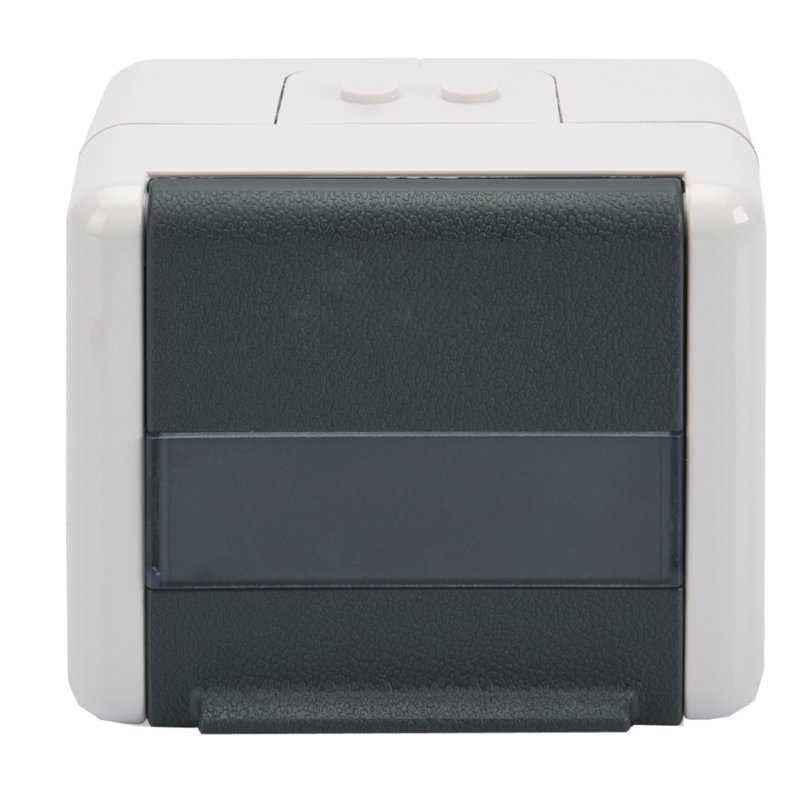 DIGITUS insert module for outdoor surface-mount frame, for 2x RJ45 connector