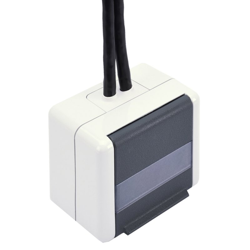 DIGITUS insert module for outdoor surface-mount frame, for 2x RJ45 connector