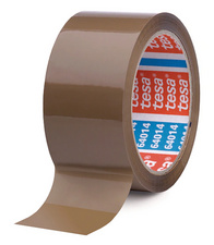 tesa verpakkingstape 64014, bruin, 50 mm × 66 m, 6 stuks