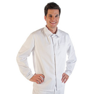 HYGOSTAR HACCP-jas, XL, wit, 245 g/m²