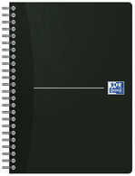 Oxford spiraalblok Smart Black A5, zwart, gelinieerd, 90 vel