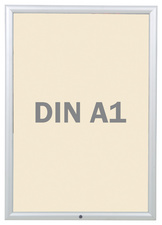 FRANKEN posterlijst Security, afsluitbaar, A1, 32 mm profiel