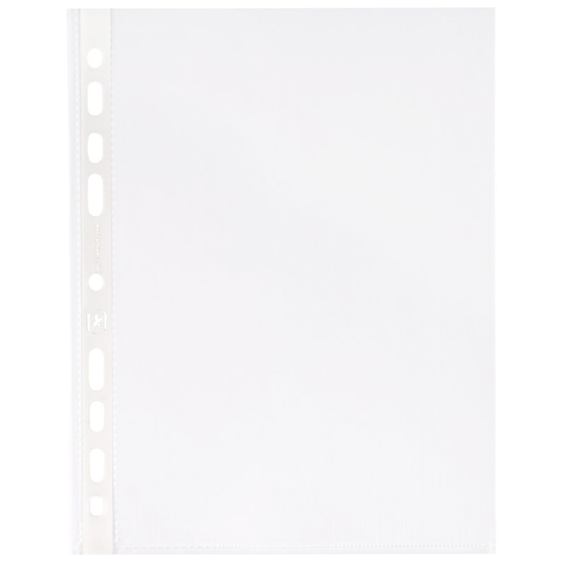 Oxford document sleeves A5, PP 0.06 mm, crystal clear, 100 pieces