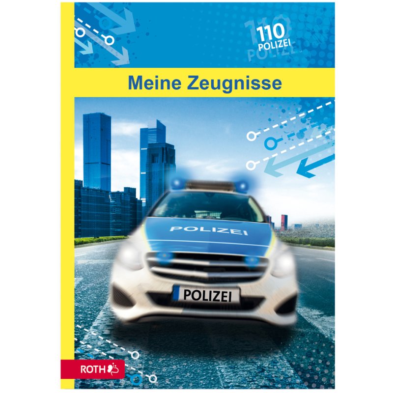 ROTH classeur de certificats Pegasus, A4, avec 10 pochettes PP, couverture matelassée