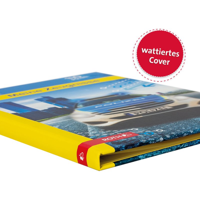ROTH classeur de certificats Pegasus, A4, avec 10 pochettes PP, couverture matelassée