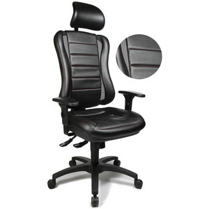 Topstar draaistoel Head Point RS, zwart, ergonomisch, XXL-zitting
