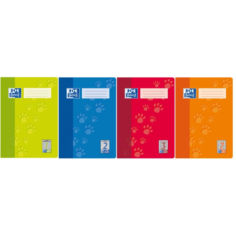 Oxford Junior exercise book A4, light green, ruled, 32 sheets