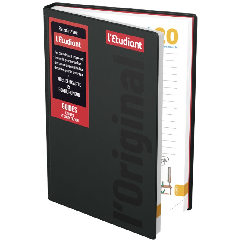 Oxford agenda l'Etudiant l'Original 2026/2027, 150×200 mm, 1 jour par page, paquet de 10 pièces