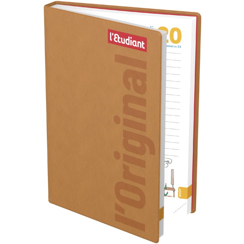 Oxford agenda l'Etudiant l'Original 2026/2027, 150×200 mm, 1 jour par page, paquet de 10 pièces