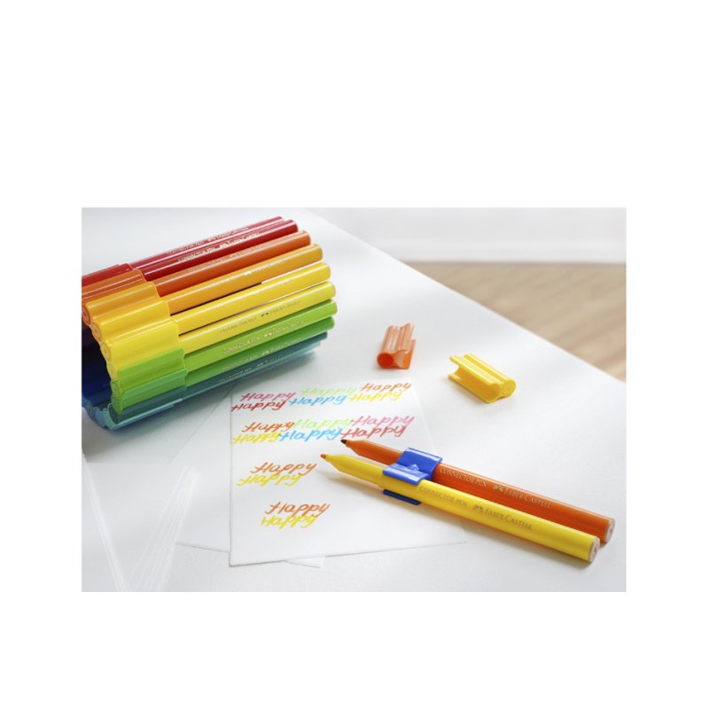 F-C Faserm Connector Pen, 60 pieces, 2.0 mm, case