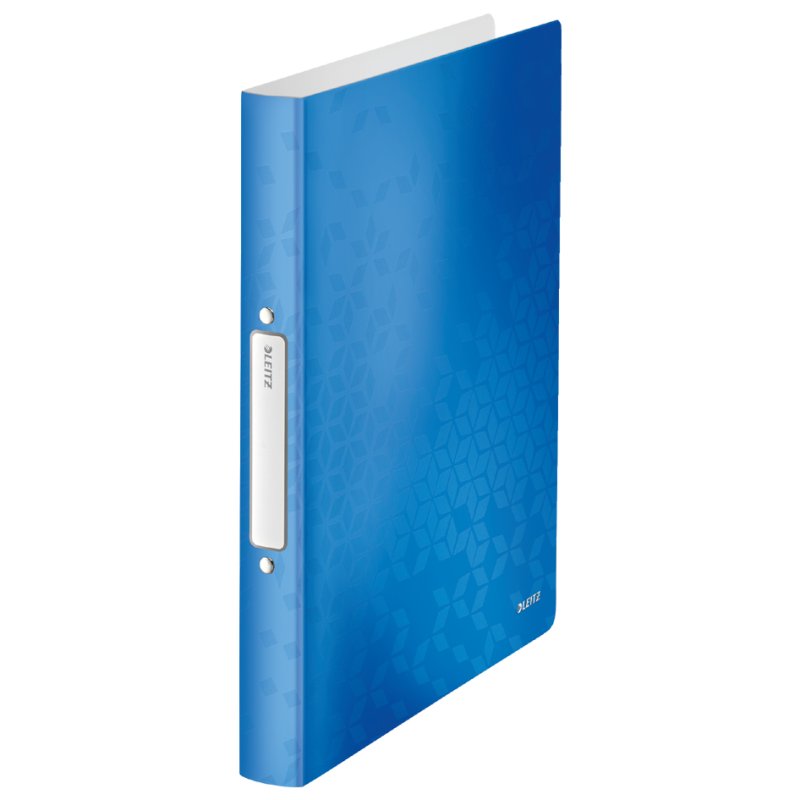 LEITZ classeur WOW A4, rouge, 2 anneaux, 32 mm