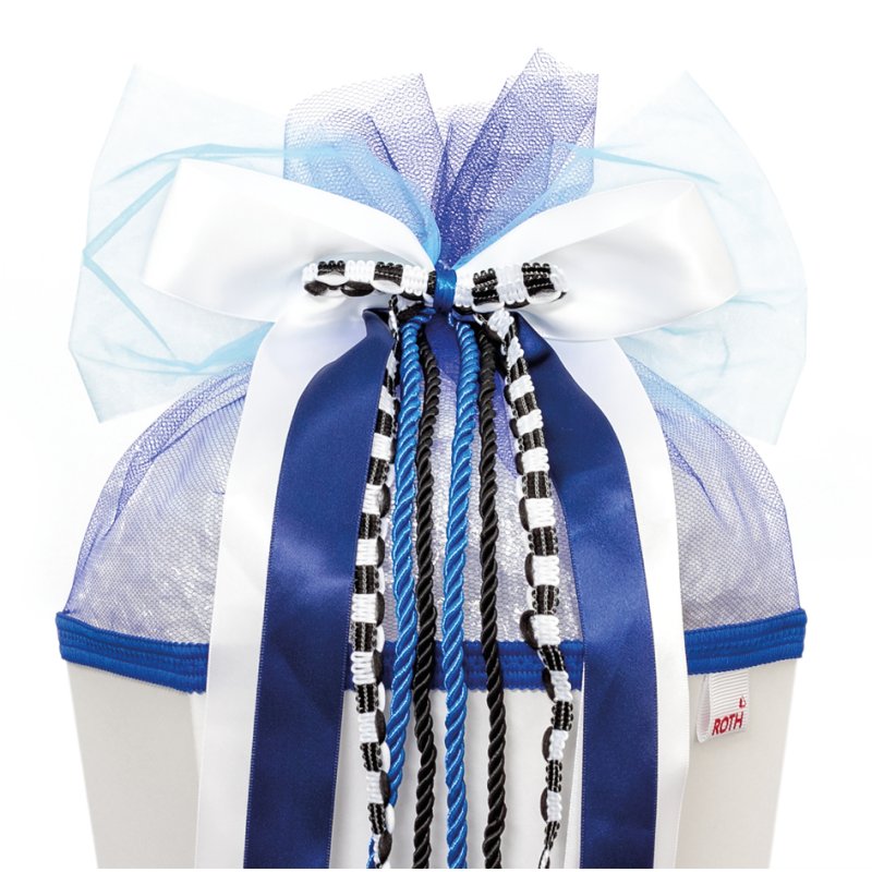 ROTH décoration de cartable Speed, blanc/bleu/noir, 230×500 mm