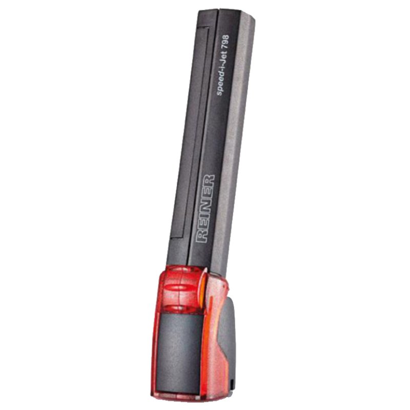 Reiner Speed-i-Jet 798 tampon électrique mobile, format poche, max. 40 caractères, 1 ligne