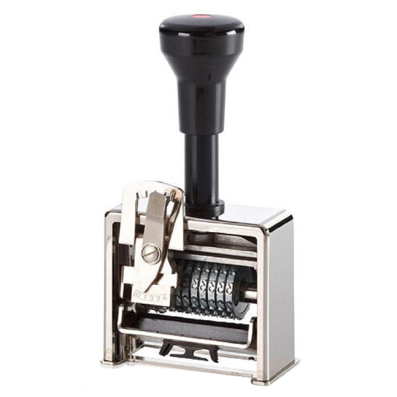 Reiner pagineerstempel C1, 8-cijferig, automatische schakeling, cijferhoogte 4,5 mm