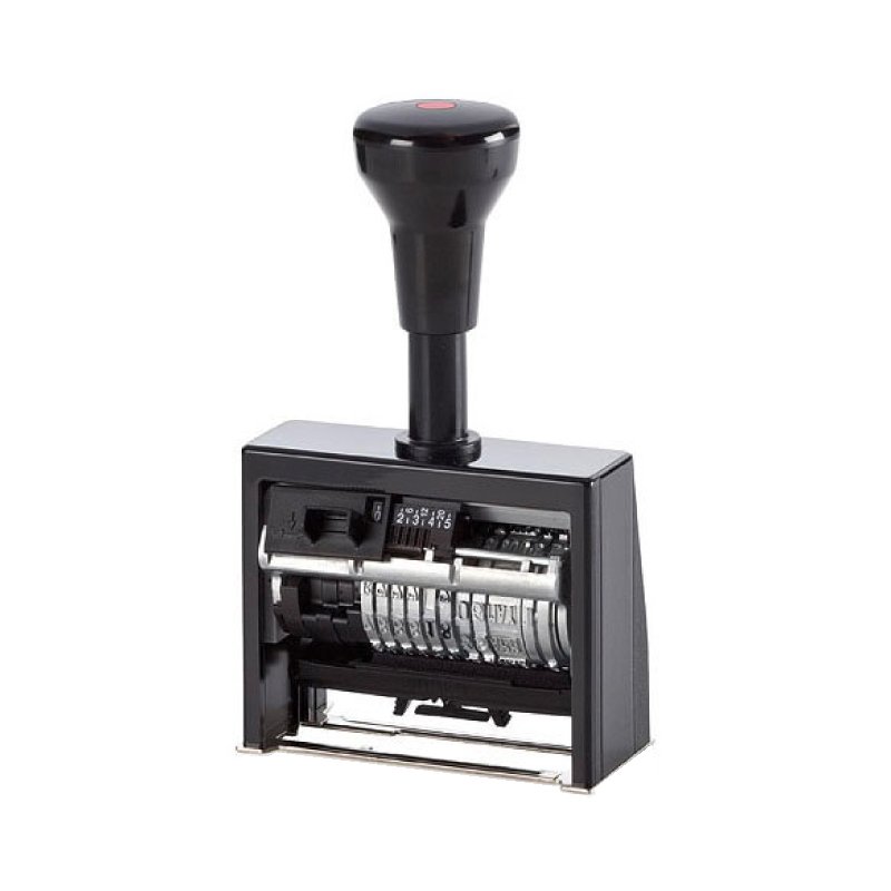 REINER pagineerder ND6K met datum, 6-cijferig, 4,5 mm cijfers