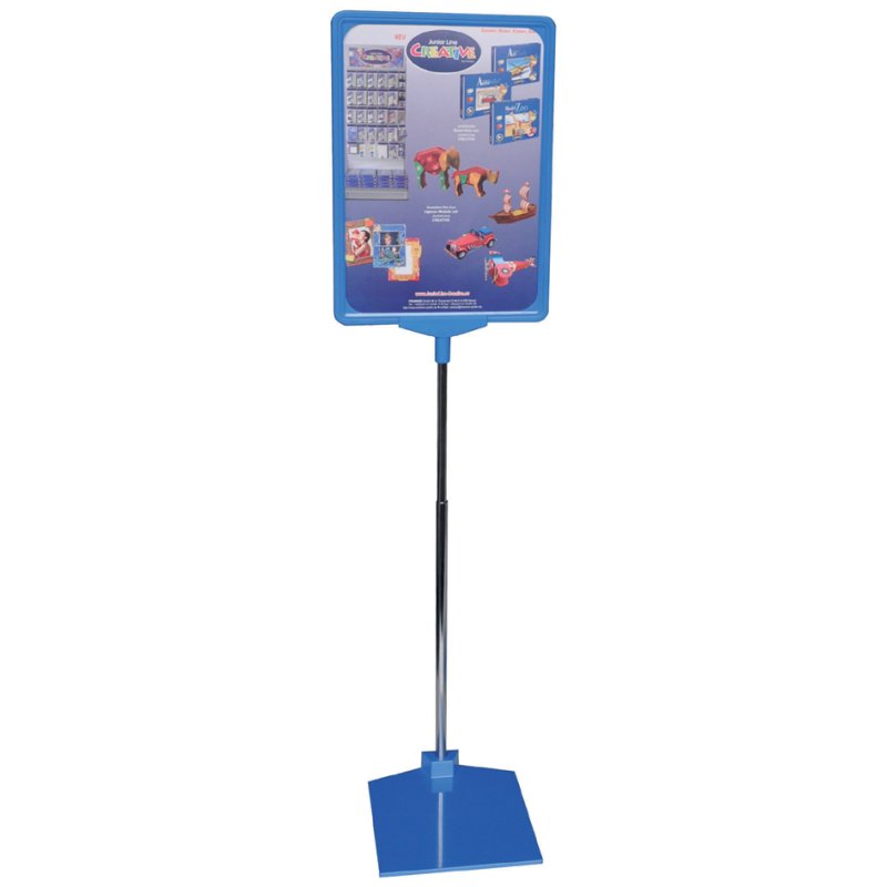 FRANKEN support d'affichage A4, rouge, hauteur ajustable 320-620 mm