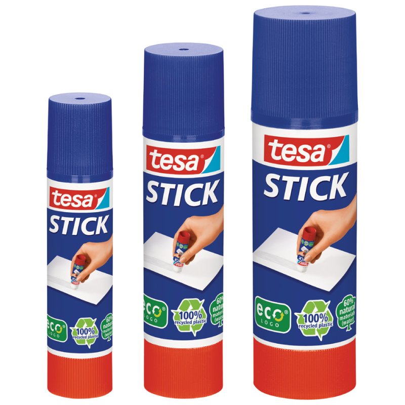 tesa Ecologo bâton de colle, écologique, sans solvant, 10 g