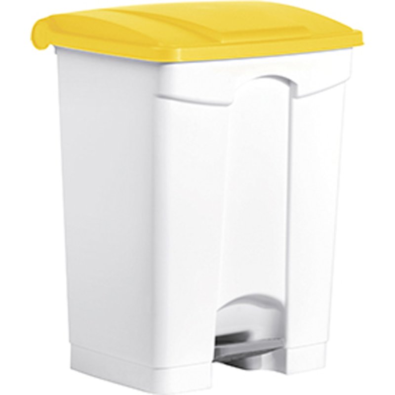 helit pedaalemmer The Step, 70 liter, wit/groen