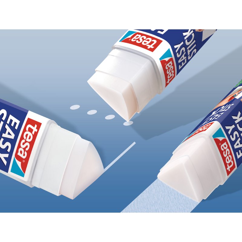tesa EcoLogo glue stick, triangular, 25g, 12 pieces