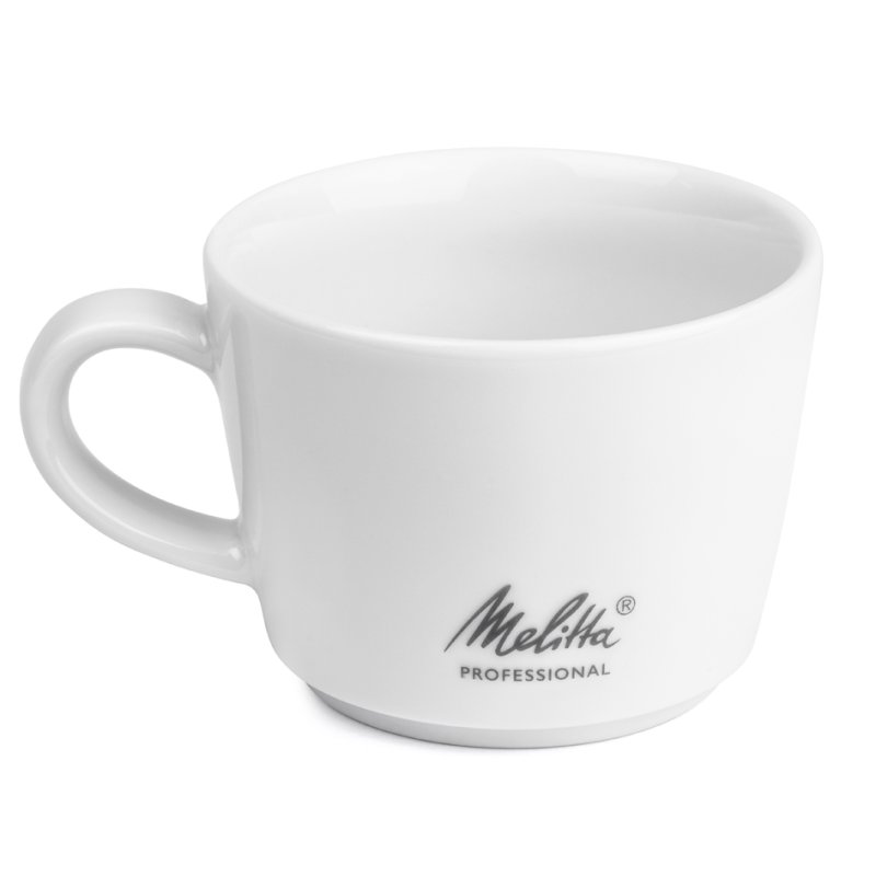 Melitta Professional tasses à espresso, porcelaine blanche, 80 ml, 6 pièces