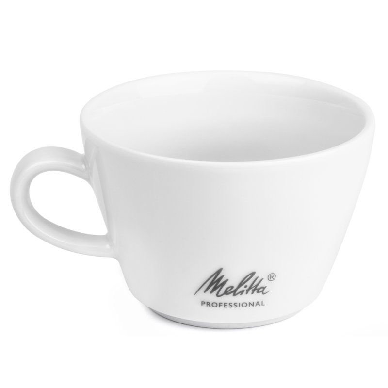 Melitta Professional tasses à espresso, porcelaine blanche, 80 ml, 6 pièces