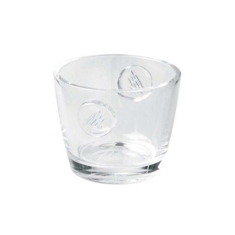Melitta Professional verre espresso M-Collection, cristal de plomb, 80 ml, 6 pièces