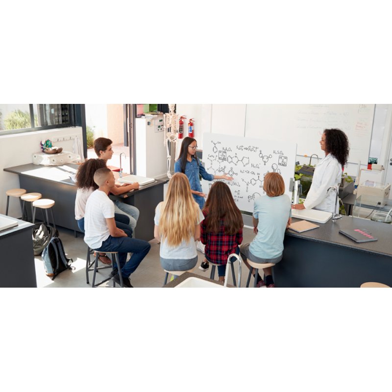 nobo Diamond Mobile tableau blanc-magnétique, mobile, 1200×900 mm, blanc