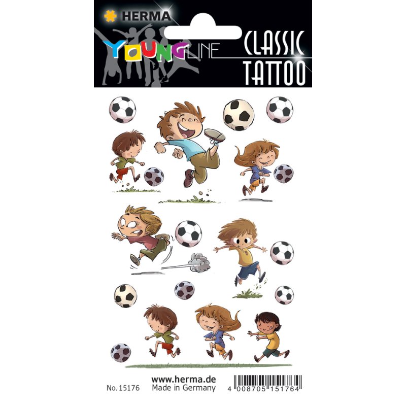 HERMA Tatouage marin classique, autocollant, résistant à l'eau, 1 feuille