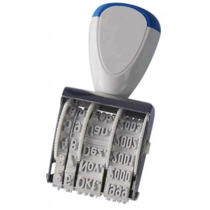 trodat datumstempel, 4 × 26 mm, blauw