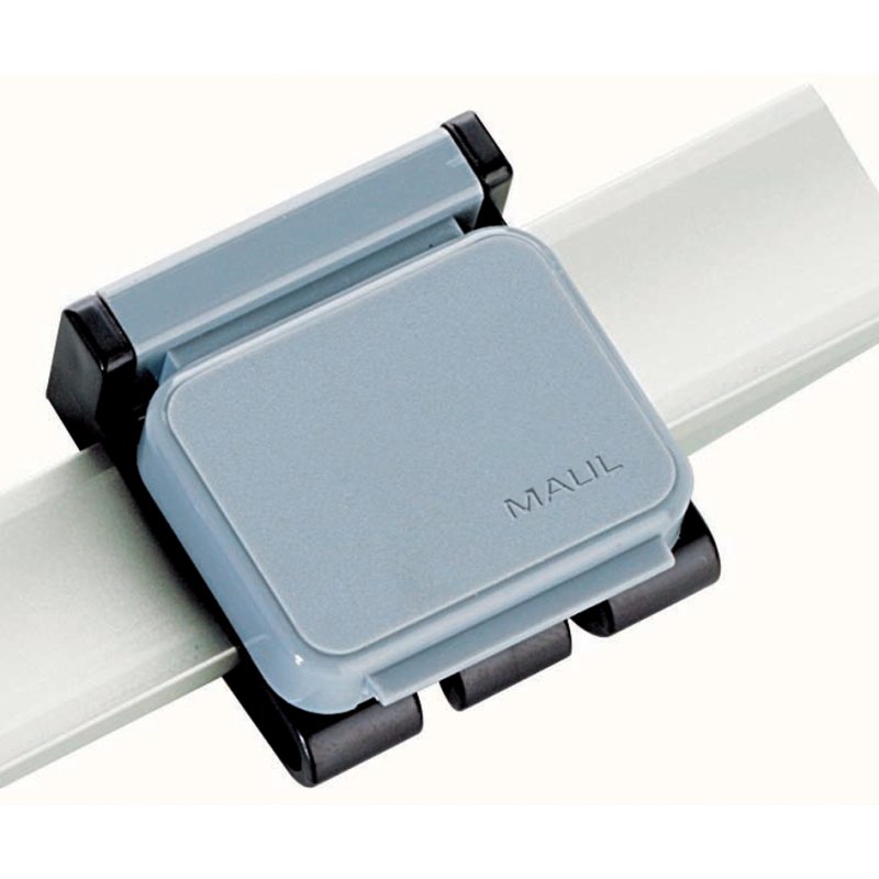 MAUL magnetische clips voor presentatiesysteem grijs