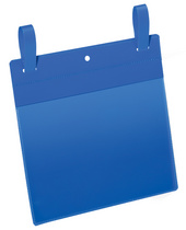 DURABLE porte-documents pour boîte à grille, A4 paysage, bleu, 50 pièces