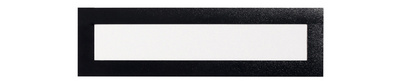 DURABLE magnetische lijsten DURAFRAME MAGNETIC TOP, zwart, 236×66 mm, 5 stuks