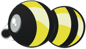 HERMA lijmroller bij-design, herpositioneerbaar, 15 m × 9 mm