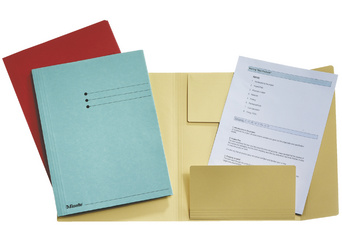 Esselte juristenmappen A4, manillakardus 275 g/m², blauw, 50 stuks