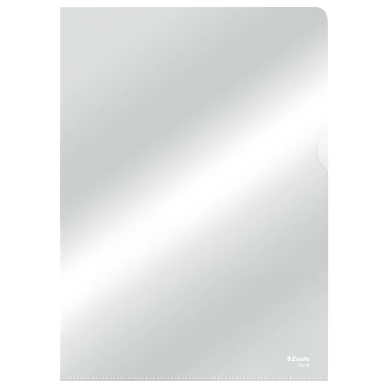 Esselte documenthoezen A4, PP glasklar, 0,105mm