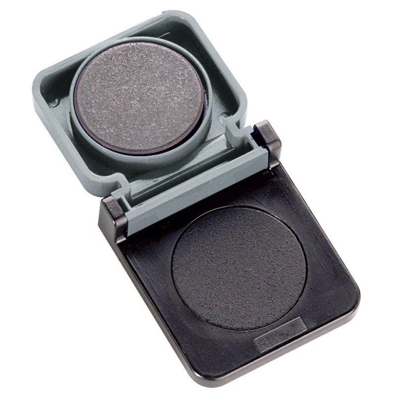 MAUL magnetische clip S, grijs, zelfklevend, 10 stuks
