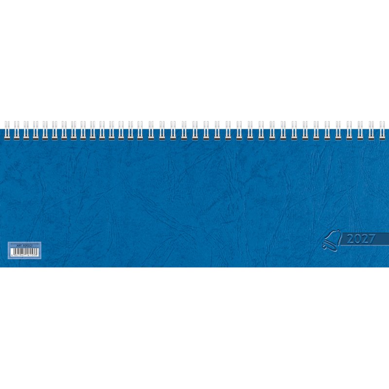 Glocken bureaukalender 2027, blauw, 105×297 mm