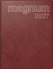 rido idé Buchkalender magnum Catana, 183 x 240 mm, zwart