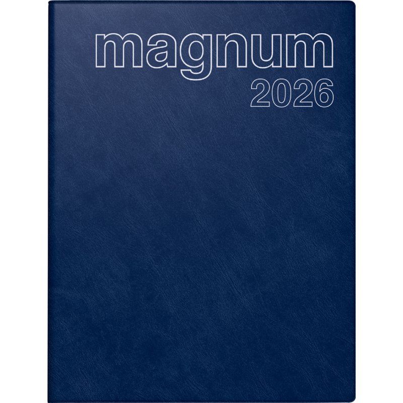rido Calendrier Buchkalender magnum Catana, bleu foncé, 183×240 mm
