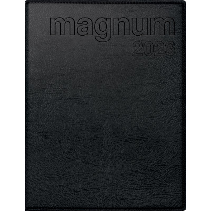 rido idé Calendrier de bureau magnum Prestige, noir, 183×240 mm