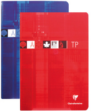 Clairefontaine schrift Techniek en Praktijk A4, blanco/geruit, 40 vel, 10 stuks