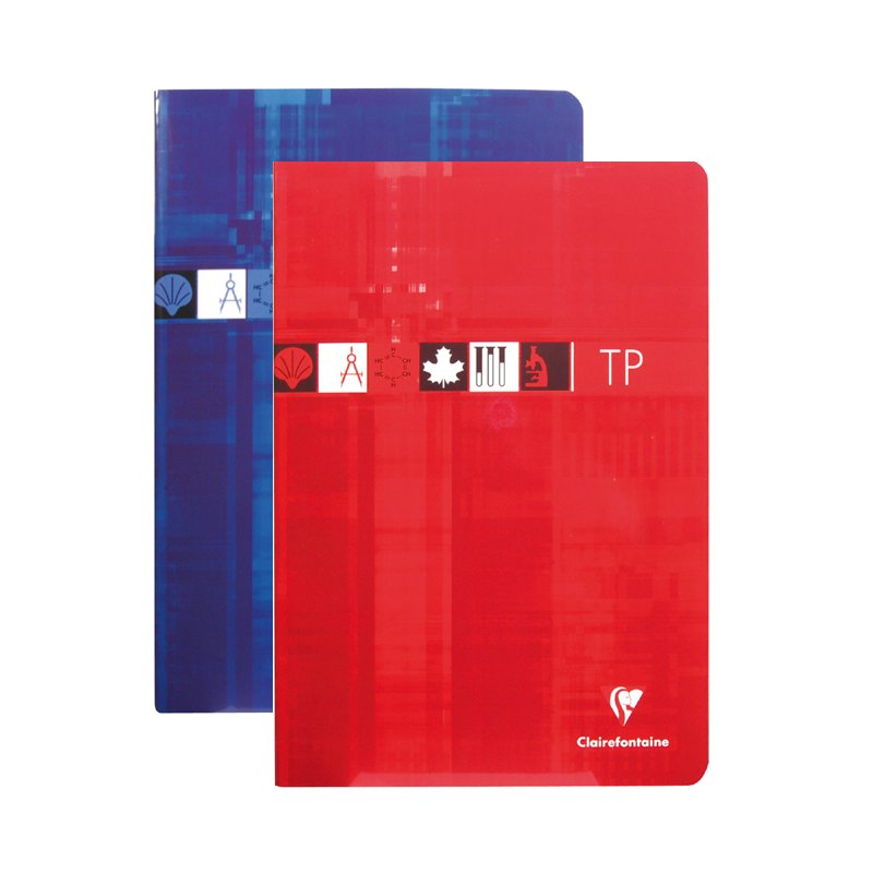 Clairefontaine cahier avec lignes, A4, 80 pages