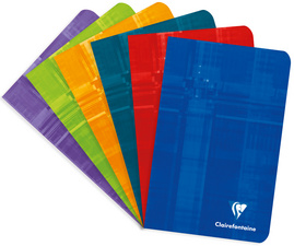 Clairefontaine schrift geruit 5×5 mm, 110×170 mm, 96 pagina's